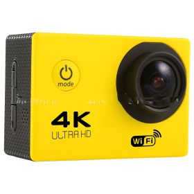 4K motion camera (Color: Gold)