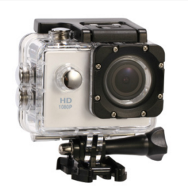 HD High-definition 1080P Action Sports Waterproof  DV Camera (Option: Silver Grey)