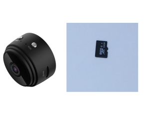 A9 WIFI wireless network camera (Option: C black)