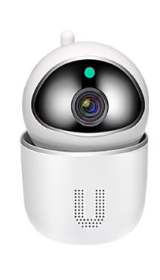 1080P Cloud IP Camera (Option: White-1080P 16G-UK Plug)