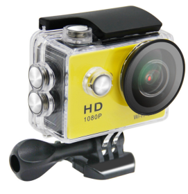 Waterproof Action Camera 1080p SJ4000 (Color: Yellow)