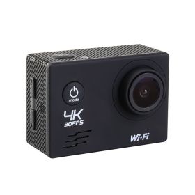 Action Camera 4Kto30FPS Waterproof Outdoor Sports Camera DV Diving Camera Helmet Camera (Option: 1style)