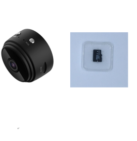 A9 WIFI wireless network camera (Option: D black)