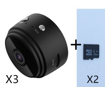 A9 WIFI wireless network camera (Option: E black)