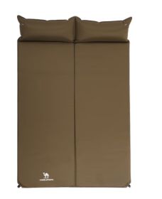 Inflatable Mattress To Make A Floor For Camping (Color: coffee)