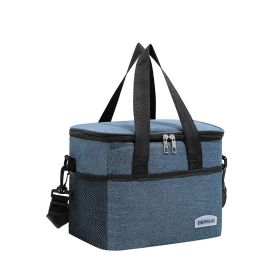 Lunch Bag for Women Work, Insulated Lunch Box Extra Large Lunch Tote Bag (Color: Navy)