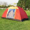 Bosonshop Outdoor 8 Person Camping Tent Easy Set Up Party Large Tent for Traveling Hiking With Portable Bag;  Blue