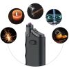 USB Plasma Rechargeable Lighter With Adjustable Neck; Candle; Arc; Flame Free; Safety Switch On; Suitable For Kitchen; Camping; Travel