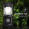 Solar LED Camping Light Portable Camping Lamp USB Rechargeable Flashlight Emergency Tent Lamp Torch Waterproof Lighting Outdoor