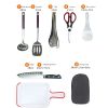 Camp Kitchen Cooking Utensil Set Travel Organizer Grill Accessories